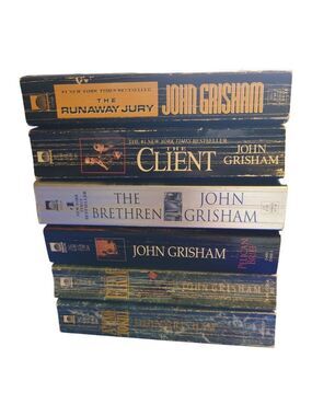 John Grisham Paperback Collection Set of 6 Novels